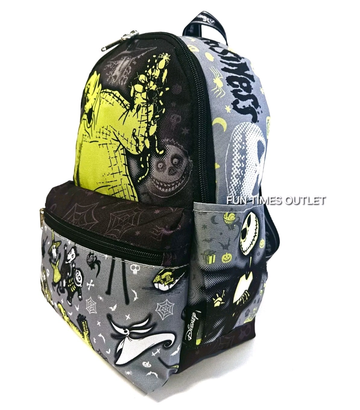 Disney Oogie Boogie 13″ Backpack Purse The Nightmare Before Christmas Travel Bag
