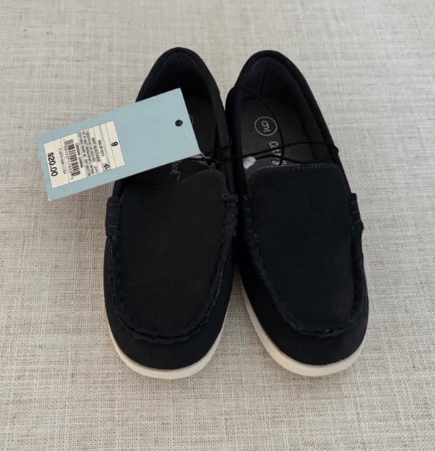 Toddler Chase Slip-on Loafers – Cat & Jack Navy Blue Size 9T new