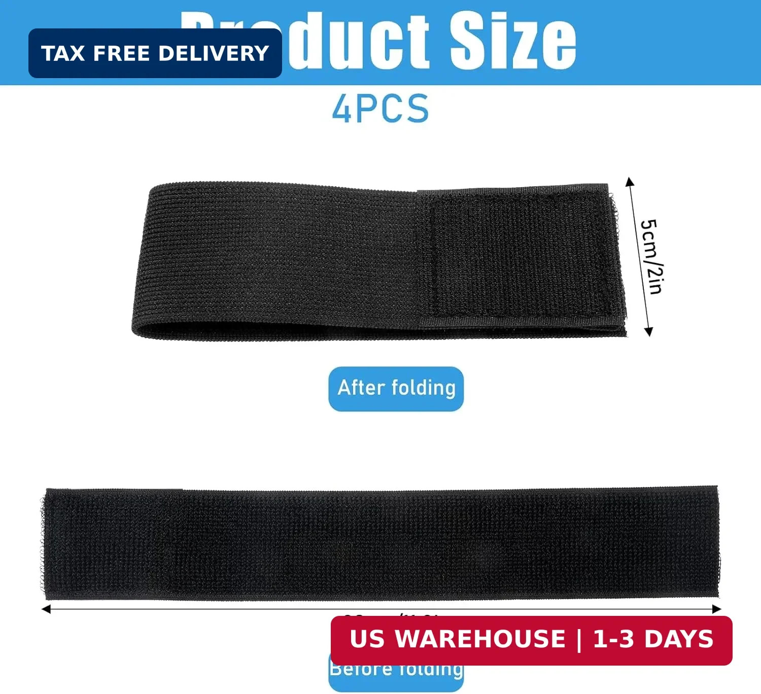 4 PCS Black Boot Straps, Elastic Ankle Straps Cowboy Boot Strap Adjustable Boots