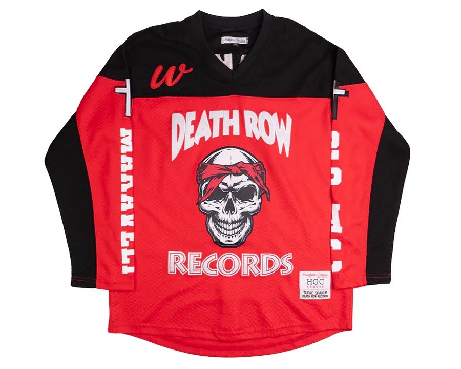 Headgear Classics Death Row Records Hockey Jersey *New With Tags*Free Shipping*