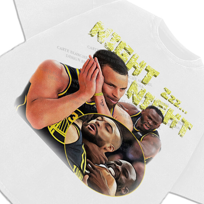 Stephen Curry Draymond Green Rudy Gobert Night Night Custom Design Graphic Tee