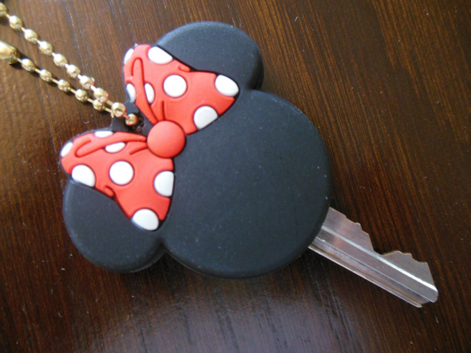 Minnie Mouse ** Key Cover Key Chain *{ soft silicone } ** Free Shipping