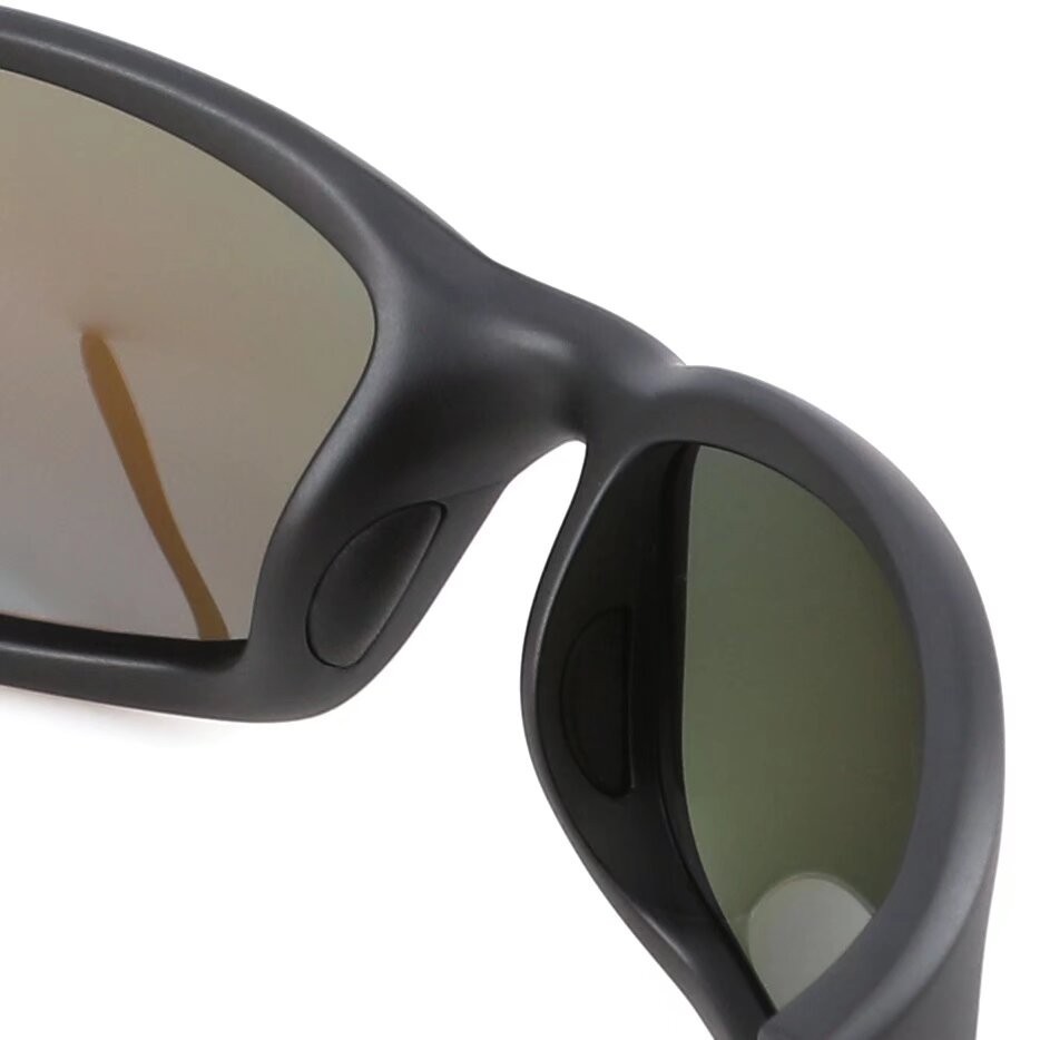 Costa Del Mar Brine Matte Black/Blue Mirror Polarzied Lenses Sunglasses 580p
