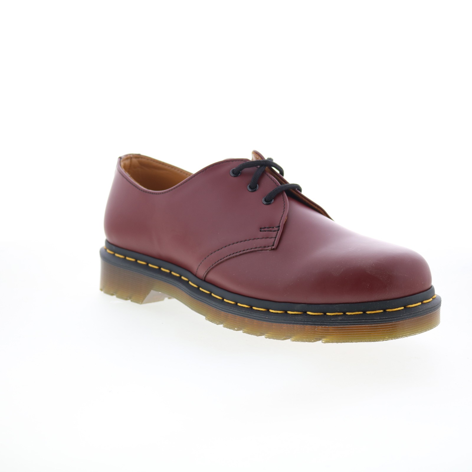 Dr. Martens 1460 Smooth Leather Mens Red Oxfords & Lace Ups Casual Shoes