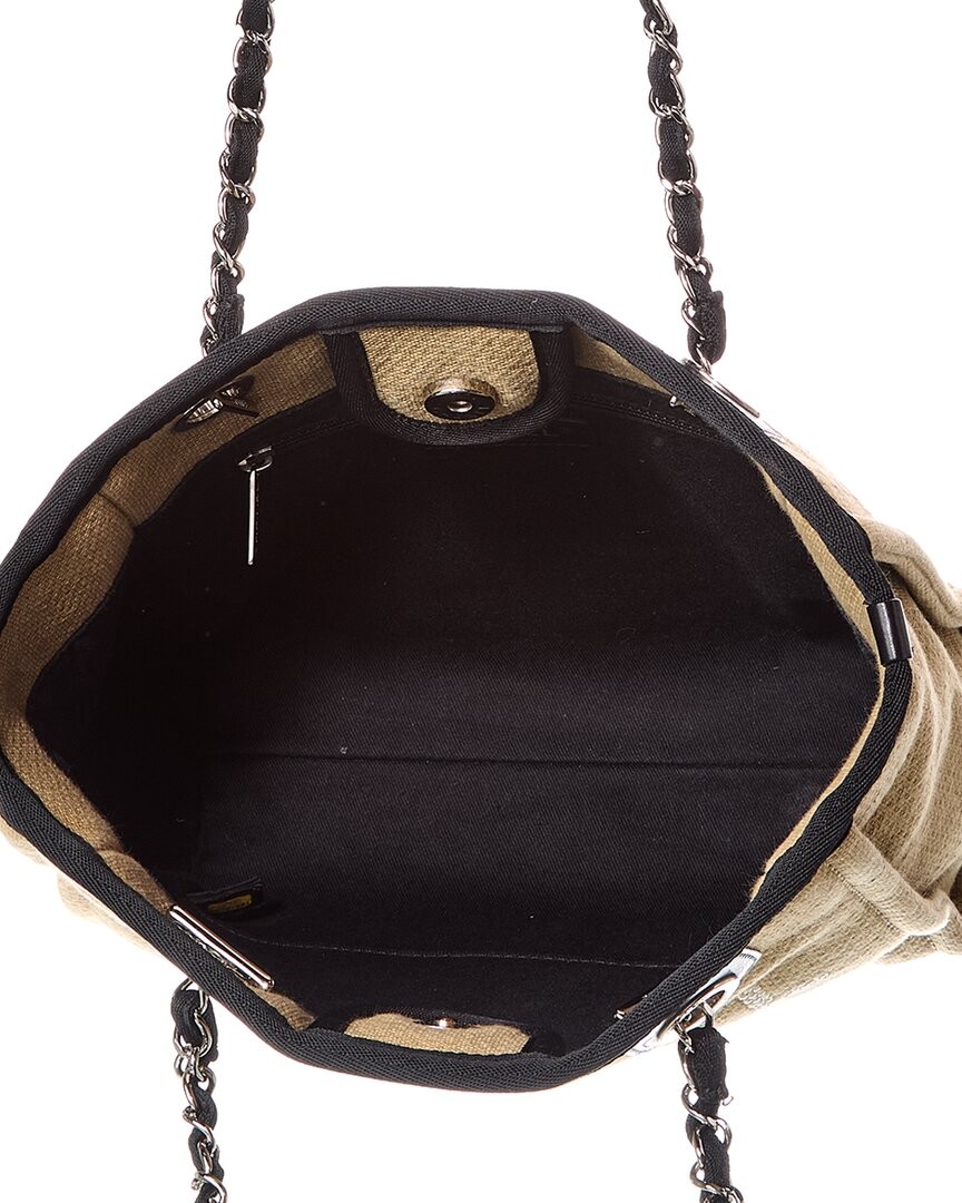 Chanel Deauville Pm Monogram Canvas Deauville Pm (Authentic Pre-Loved) Women’s