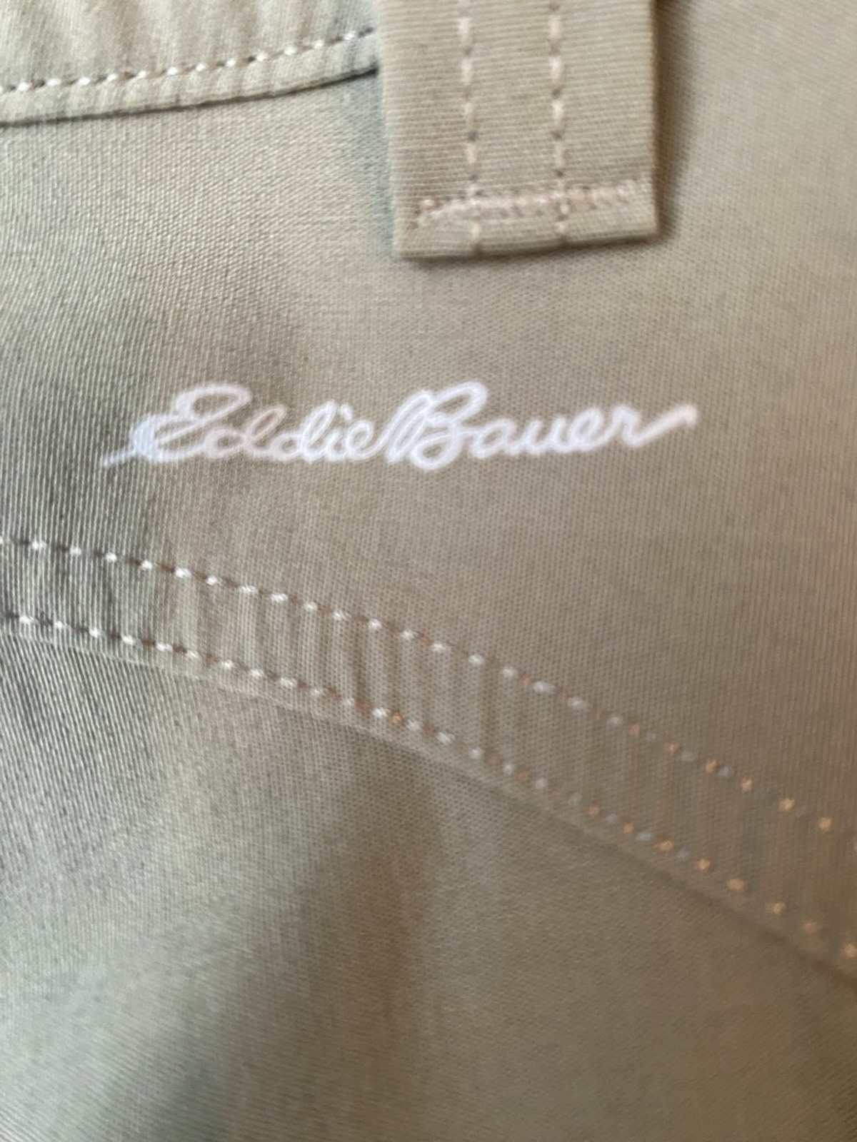 Eddie Bauer Rainier Capri’s Olive Green- Size 12