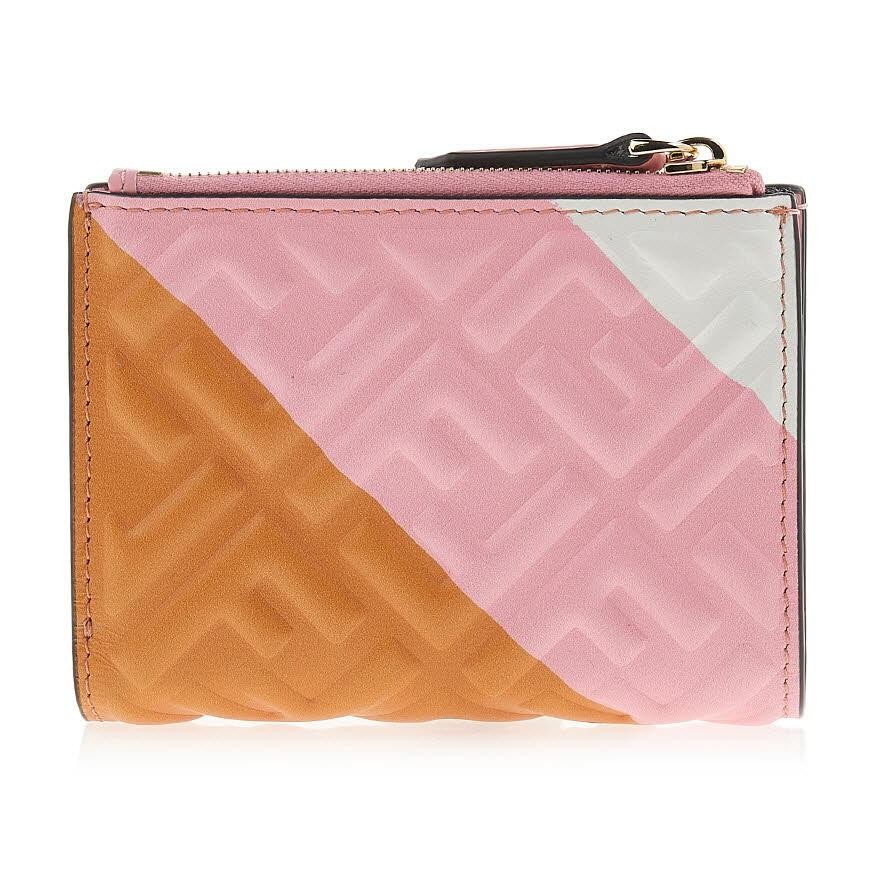 FENDI Women’s FF Logo Medium Bifold Wallet 8M0447 AK2K F0W52