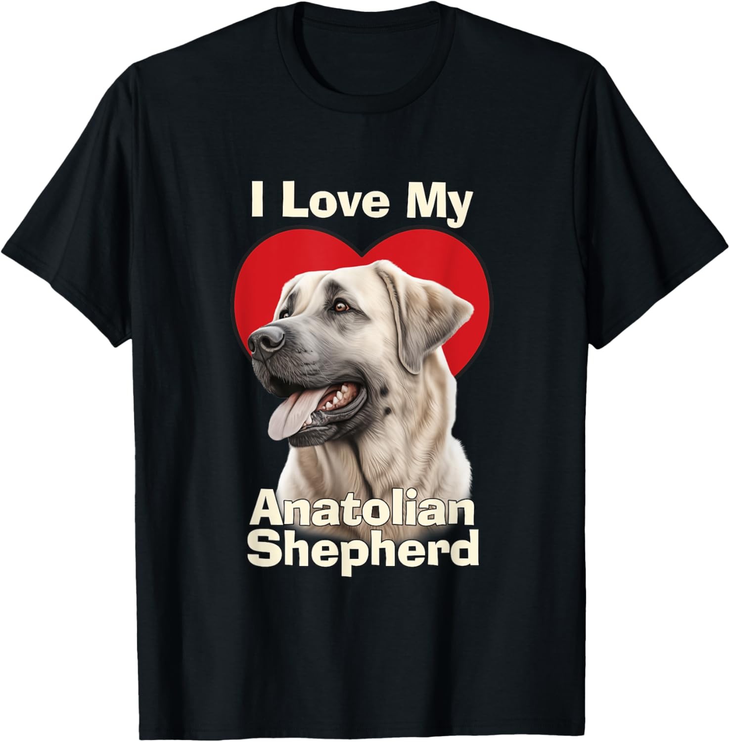 I Love My Anatolian Shepherd Puppy Dog T-Shirt