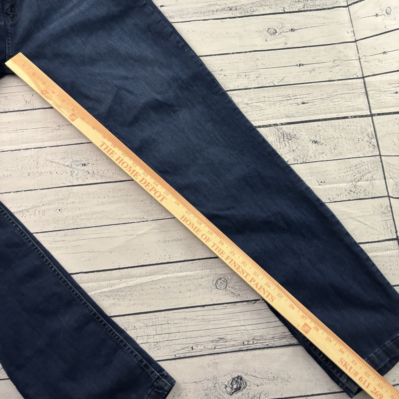 Mugsy Fultons Dark Denim Blue Jeans Men’s 34×34