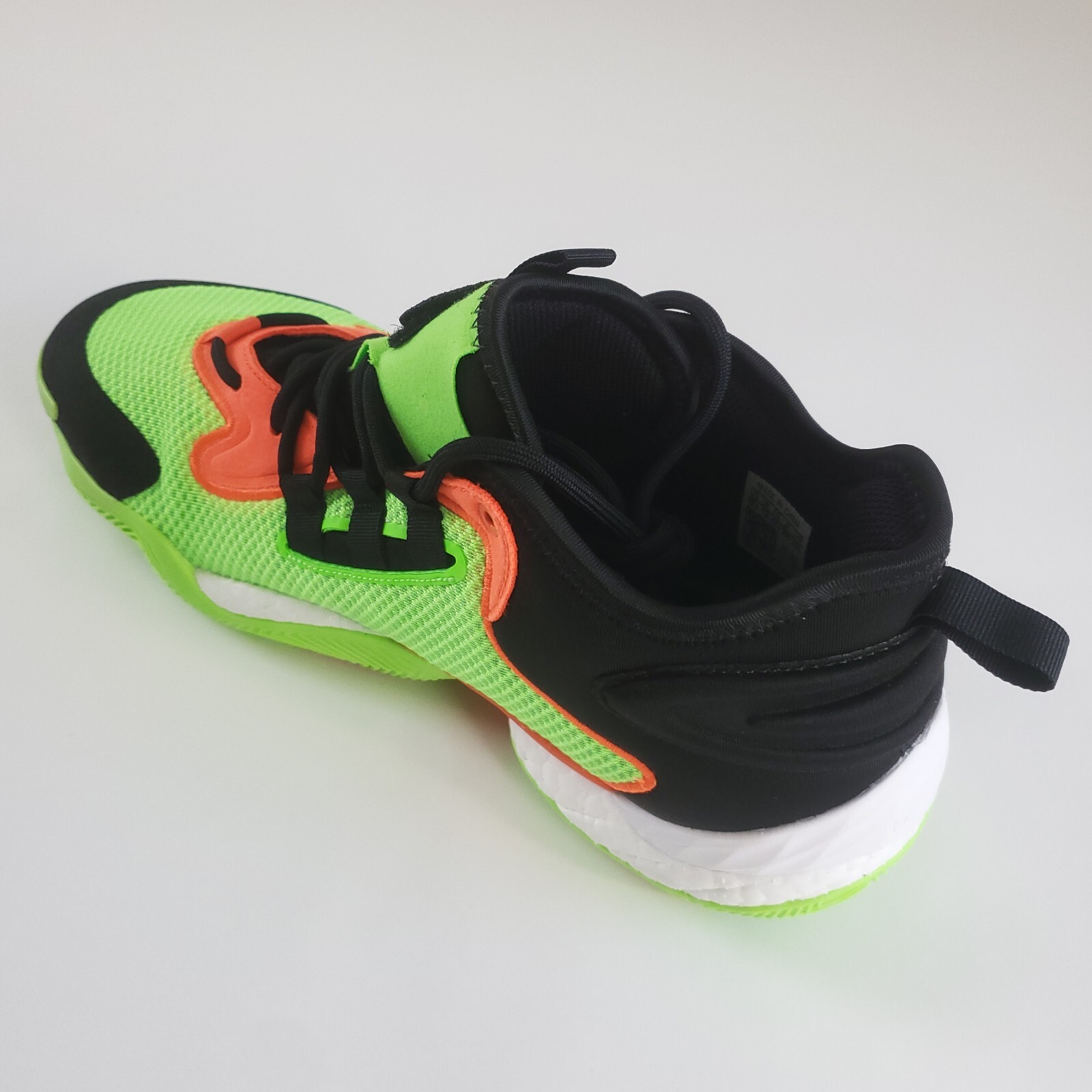 Adidas BYW Select Solar Green Orange Basketball Shoe IG4948 US Mens Size 12.5