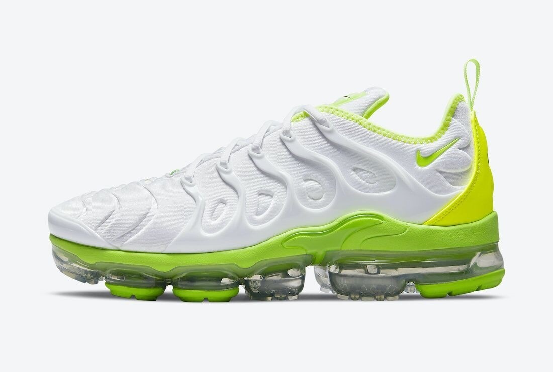 New Nike Vapormax Plus TN white and green men’s comfort shoes