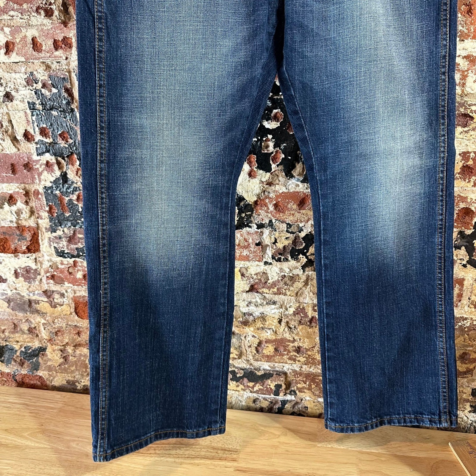 Wrangler Retro Relaxed Boot Blue Jeans Western Bootcut Mens 32×30