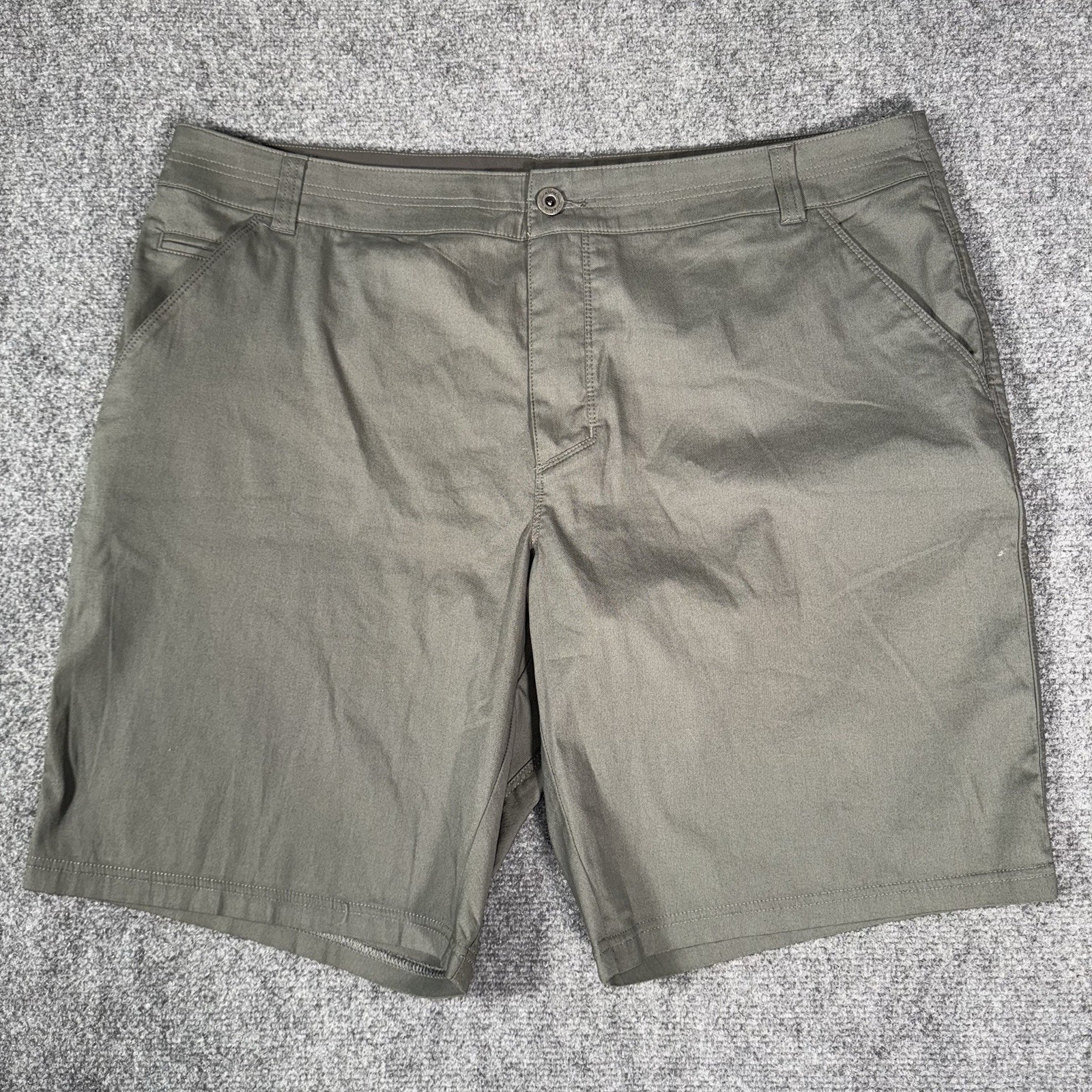 Kuhl Resistor Lite Chino Shorts Mens Size 40 Olive Green Hiking Quick Dry