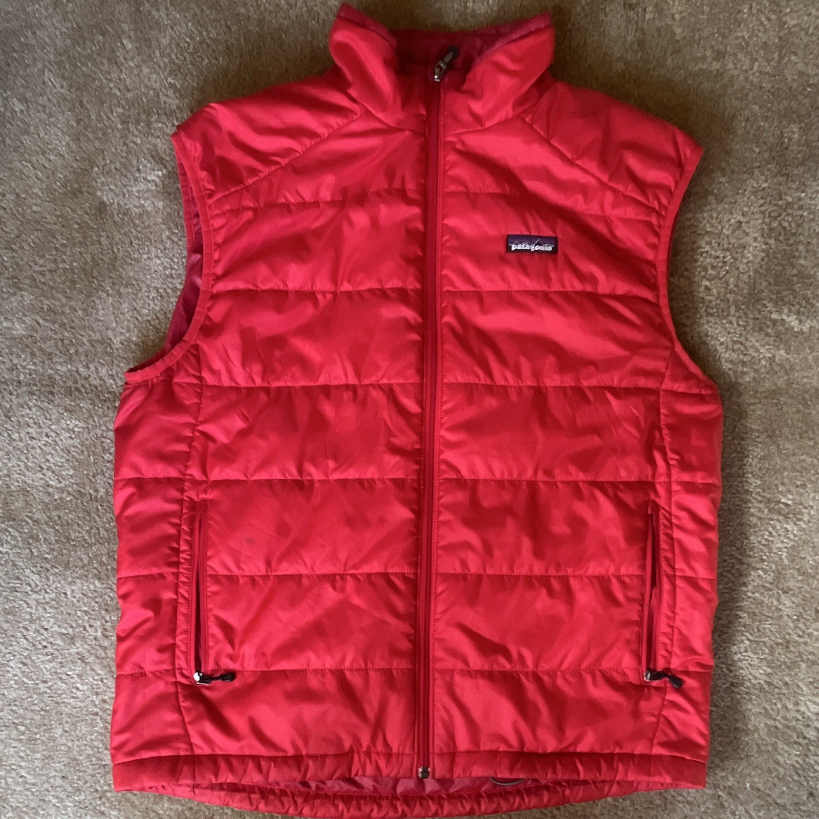 Patagonia Men’s Nano Puff Vest Size Large for Outdoor Hiking