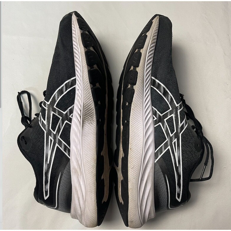 ASICS Running Shoes GEL-Excite 9 Lightweight Athletic Sneakers Black White W 11