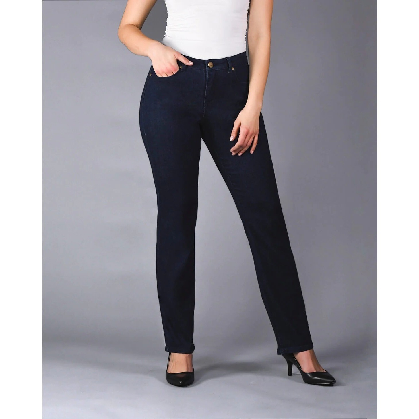 NEW MEASURE & MADE Straight Jean 32″ Size 10.2