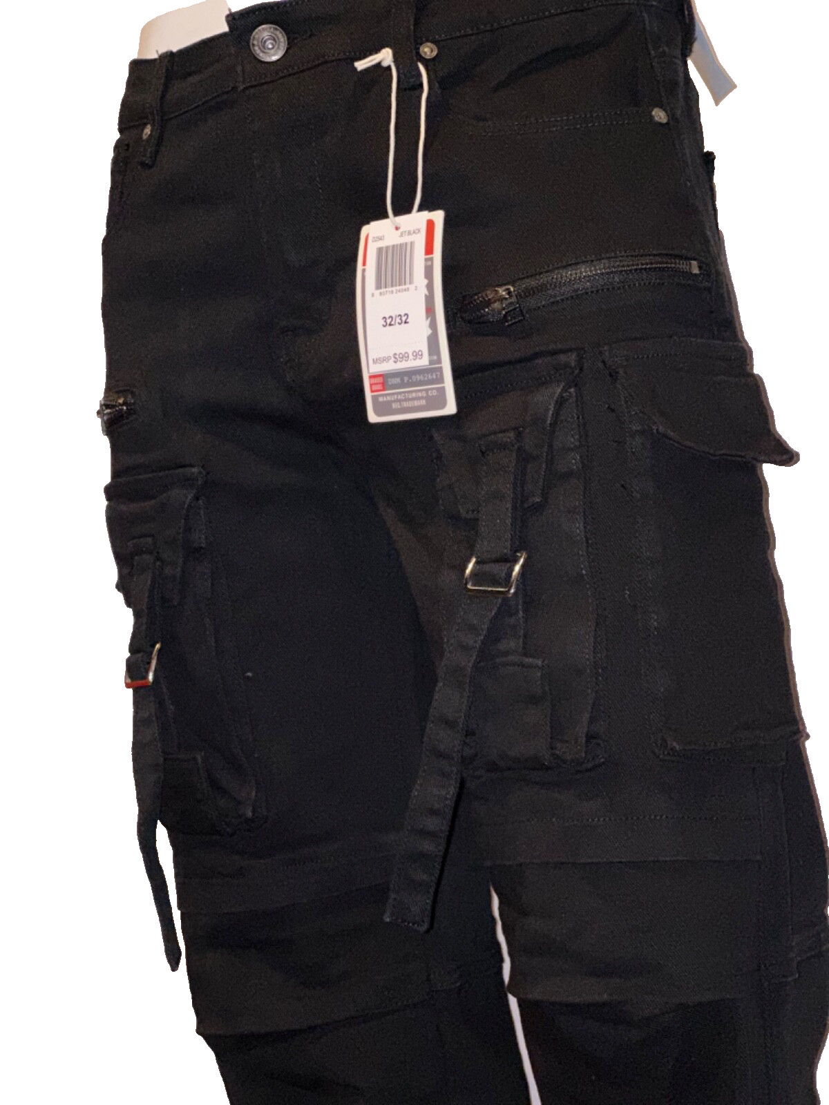 Men’s Bleeker Bleeker Relaxed Fit Jeans Utility Denim (Jet Black) Baggy D2543