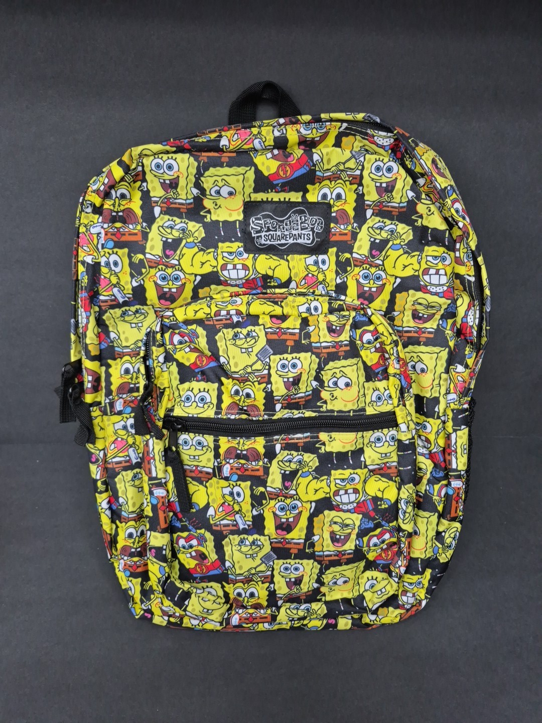 Nickelodeon SpongeBob 18 Inch Multi Pocket Backpack: Brand New