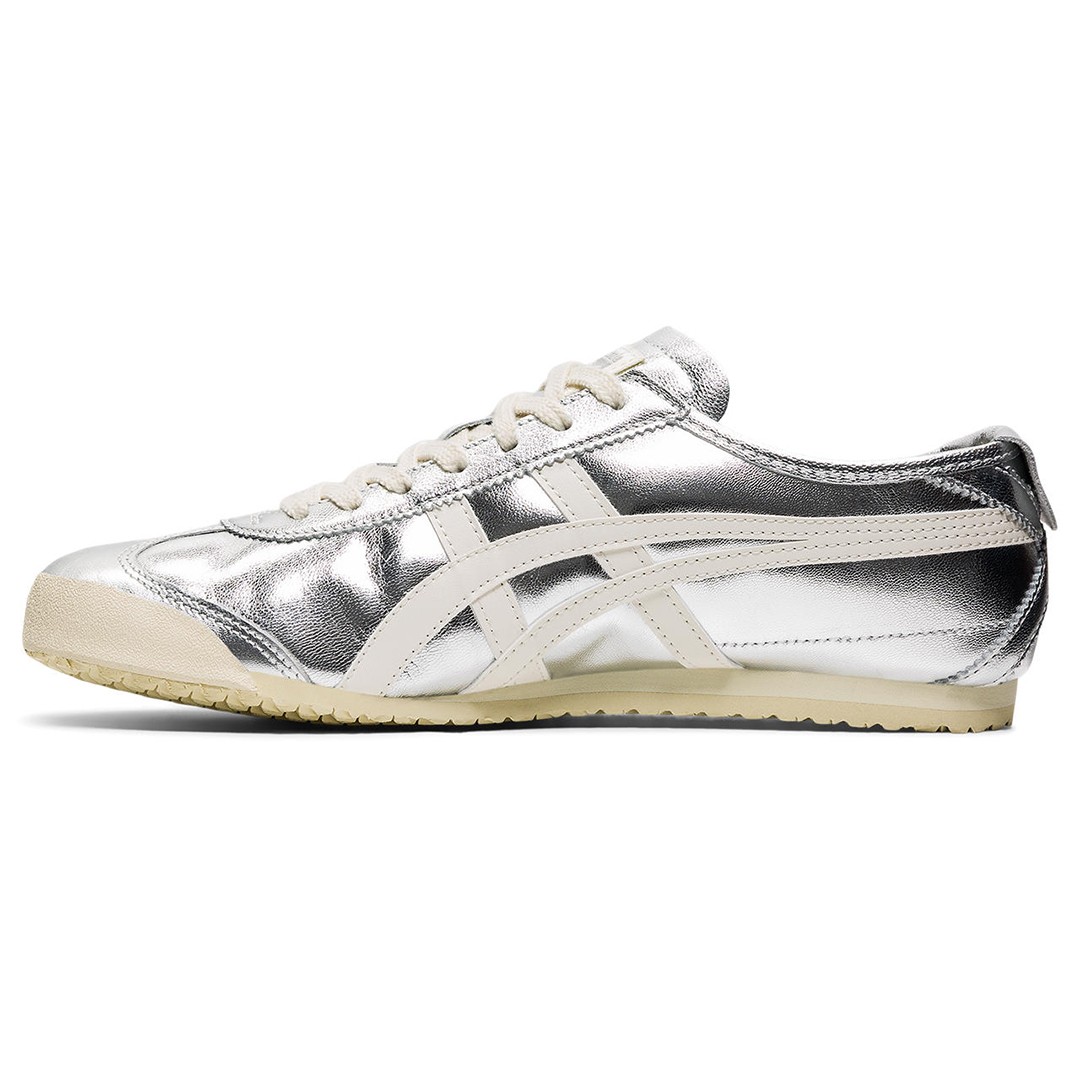 New Authentic Onitsuka Tiger MEXICO 66 SILVER WHITE 1183B566-021