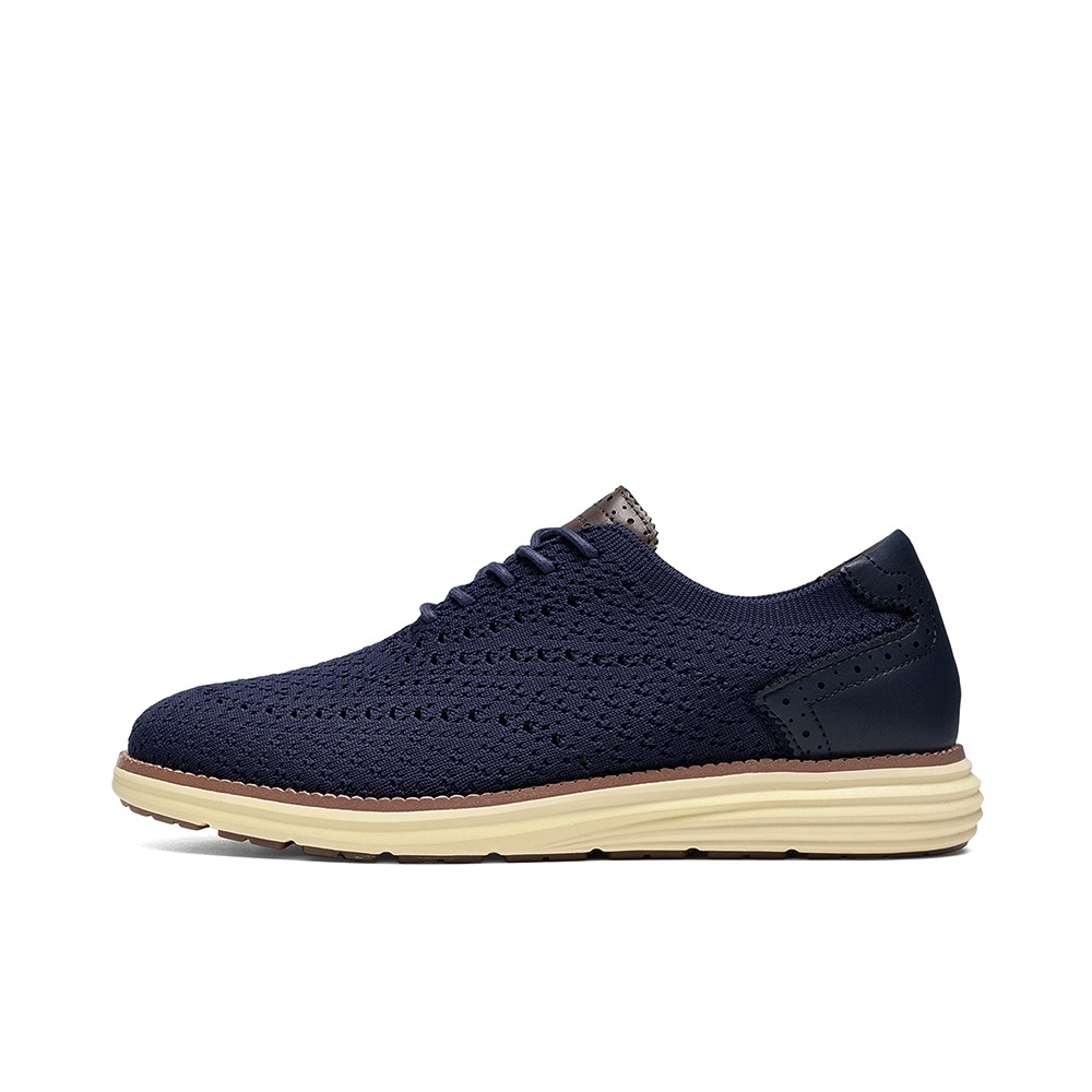 Men’s Oxfords Classic Comfort Sneakers Casual Lace-Up Lightweight Walking Shoes