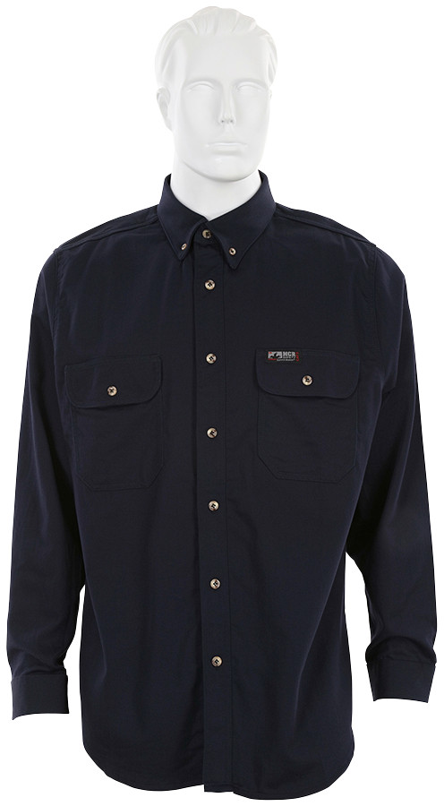 SBS3002 – MCR Safety Summit Breeze® Flame Resistant (FR) Work Shirt – Navy L