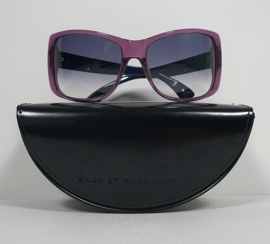 Marc by Mark Jacobs Oversized Sunglasses Gradient U3 Lens 125mm W/Designer Case