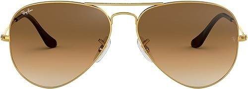 Ray-Ban RB3025 001/51 58 Aviator Arista Gold Light Brown Gradient NEW w/ Tags