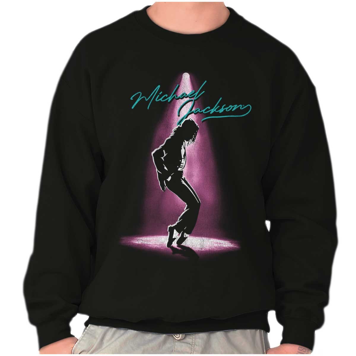 Michael Jackson Toe Stand Spotlight Dance Womens or Mens Crewneck Sweatshirt