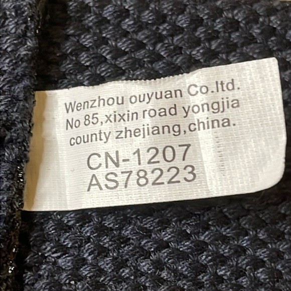 Wenzhou Double D-Rings Fabric Belt (Approx. 41” not including D-rings)
