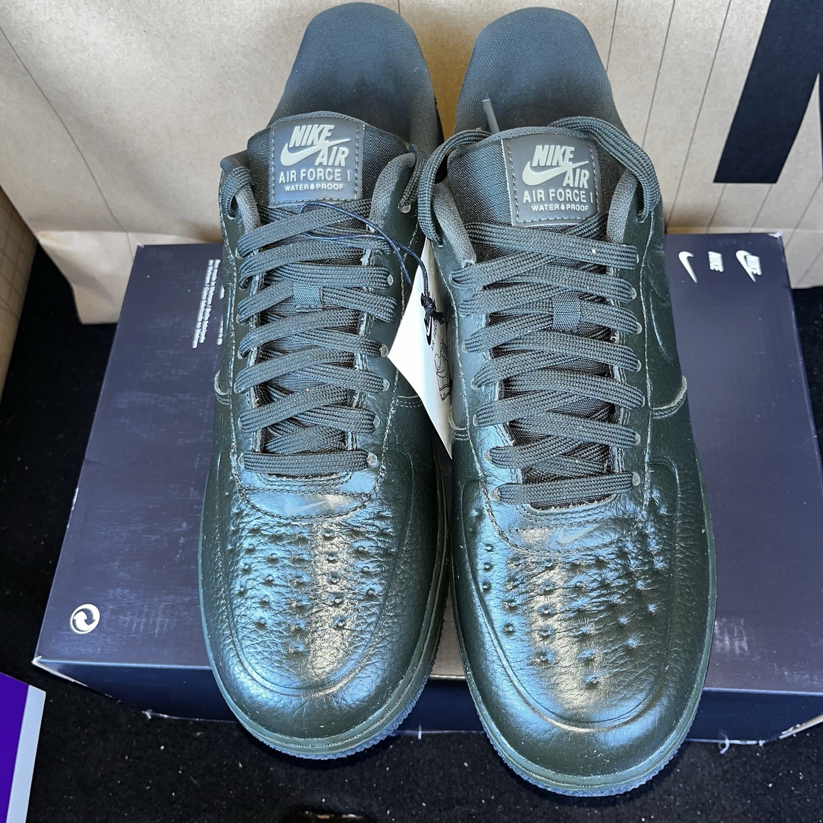 NEW Nike Air Force 1 Pro-Tech Waterproof Sequoia Green NBY FB8875-301 Size 11