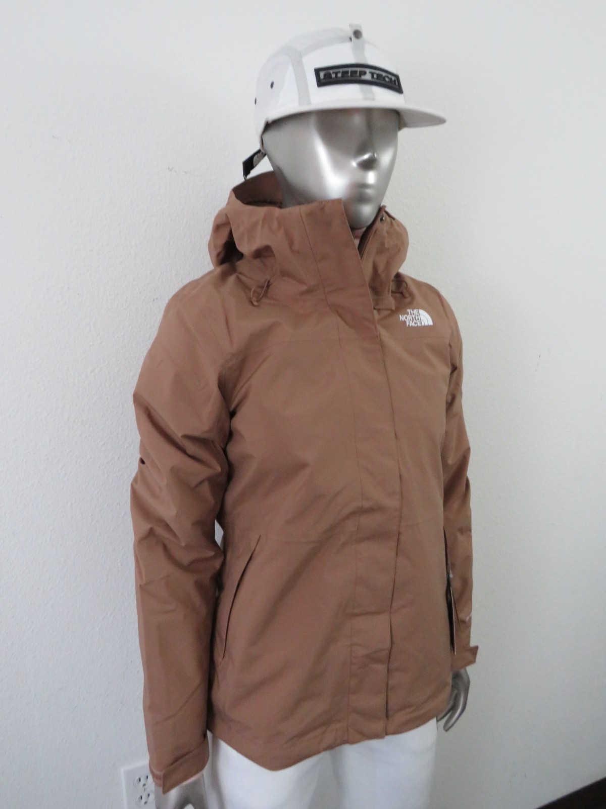 Womens The North Face Toro Peak Triclimate 3 in 1 Fleece Waterproof Jacket Latte