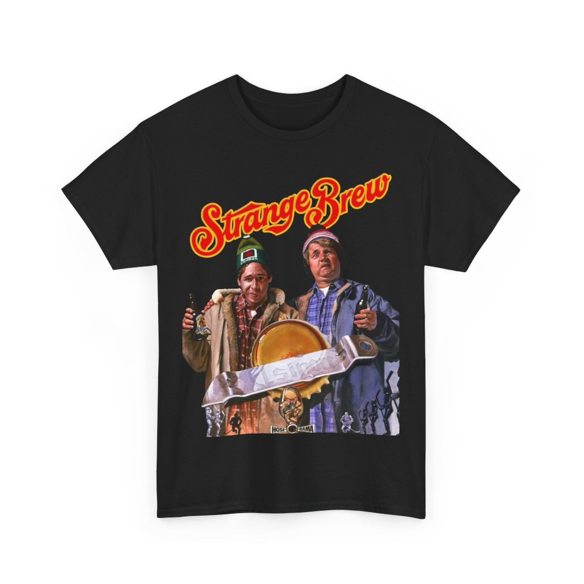 Strange Brew T Shirt – 80’s Classic Beer Comedy – McKenzie Brothers Retro Tee