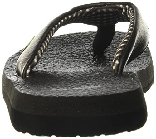 Women’s Flip Flops Yoga Sandals Memory Foam Footbed Synthetic Leather Beach