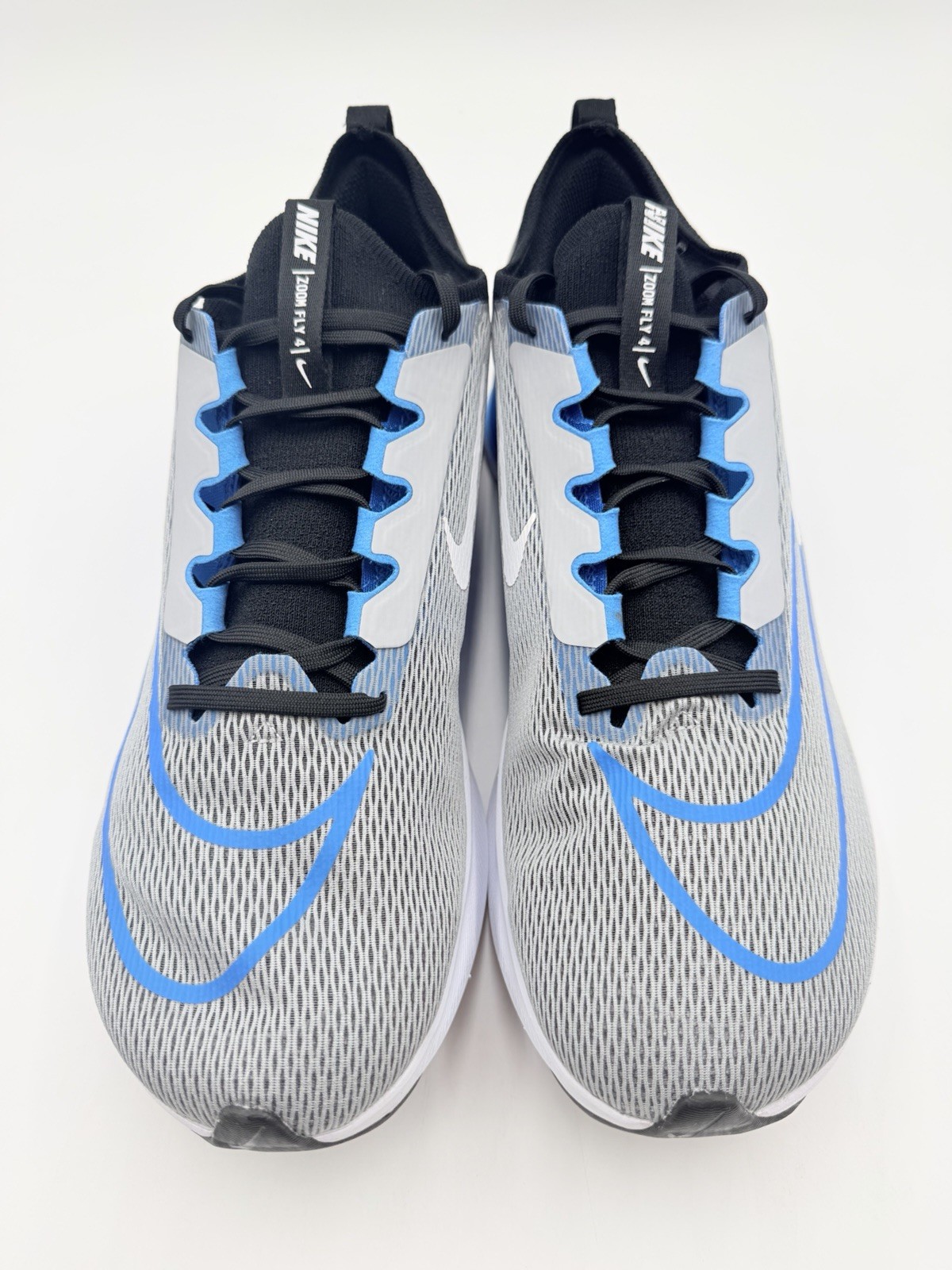 Nike Men’s Zoom Fly 4 Size 11 Wolf Grey Photo Blue |CT2392-005|
