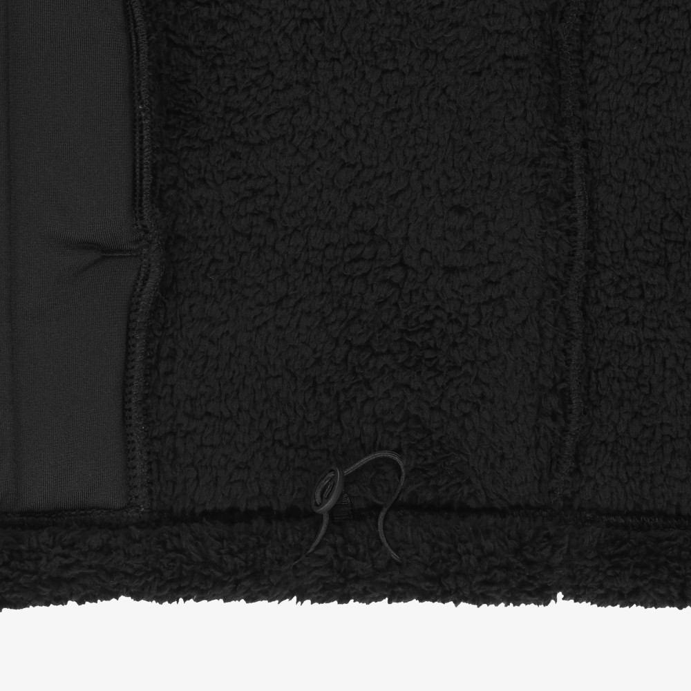 The North Face Korea WHITE LABEL COMFY ALPHA FLEECE ZIP UP REAL BLACK ASIAN FIT