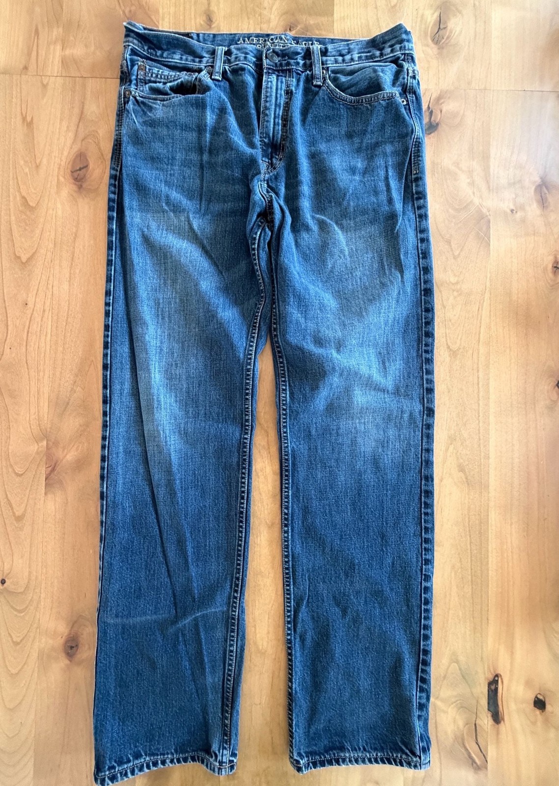 American Eagle Relaxed Straight Leg Men’s Jeans 34×36
