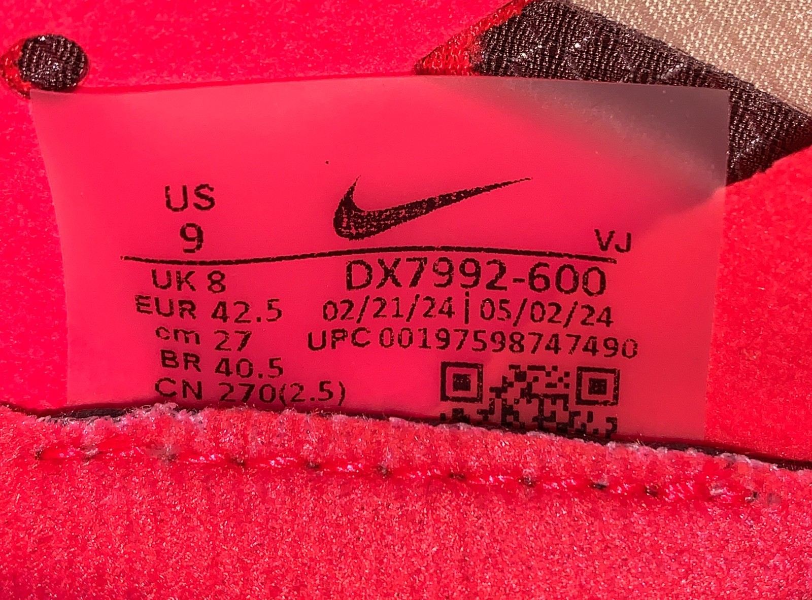 NIKE ZoomX Dragonfly XC Bright Crimson Cross Country Shoes 8 8.5 9 10 10.5 12 13