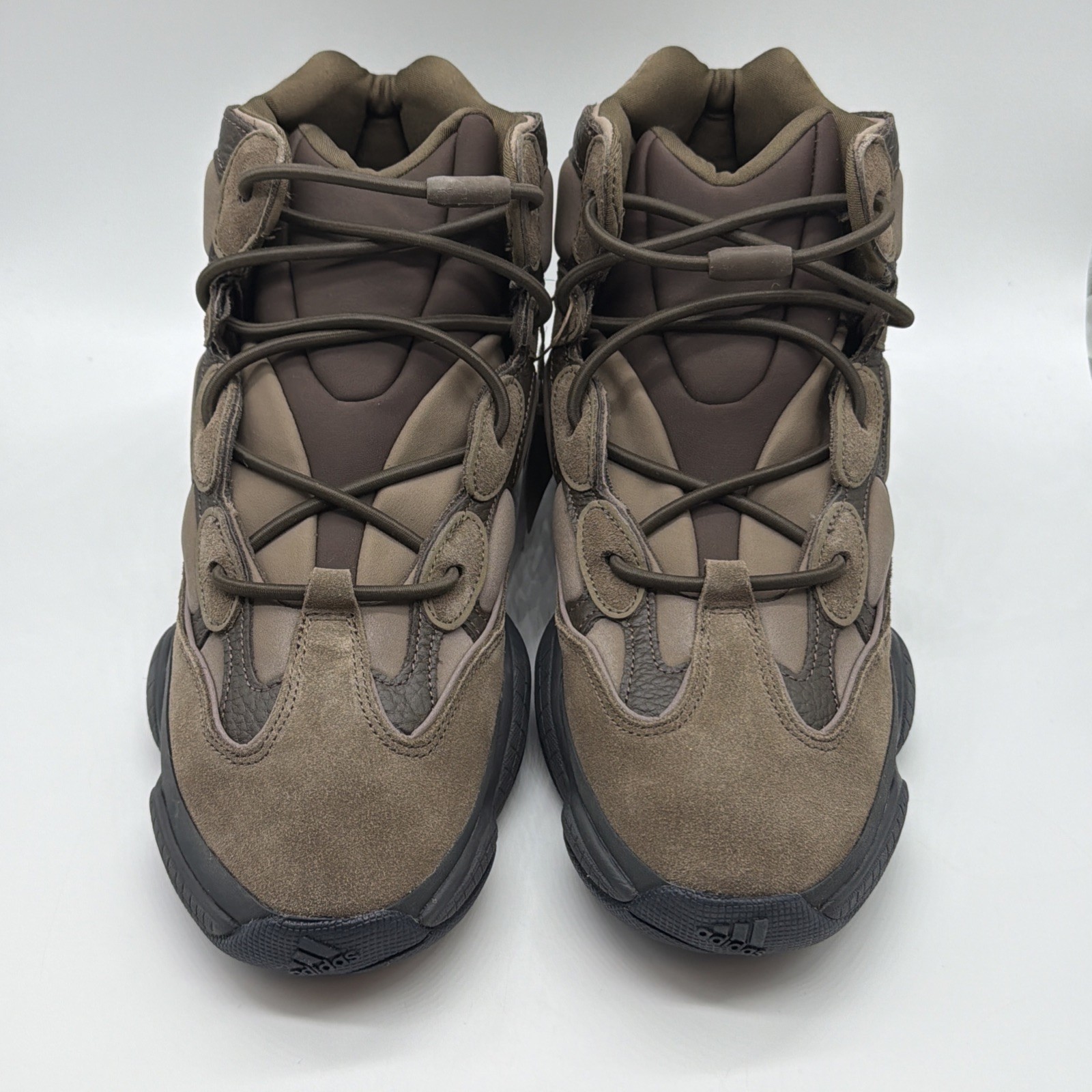 Adidas Yeezy 500 High Shoes Men’s Size 12 Taupe Black Brown W/box