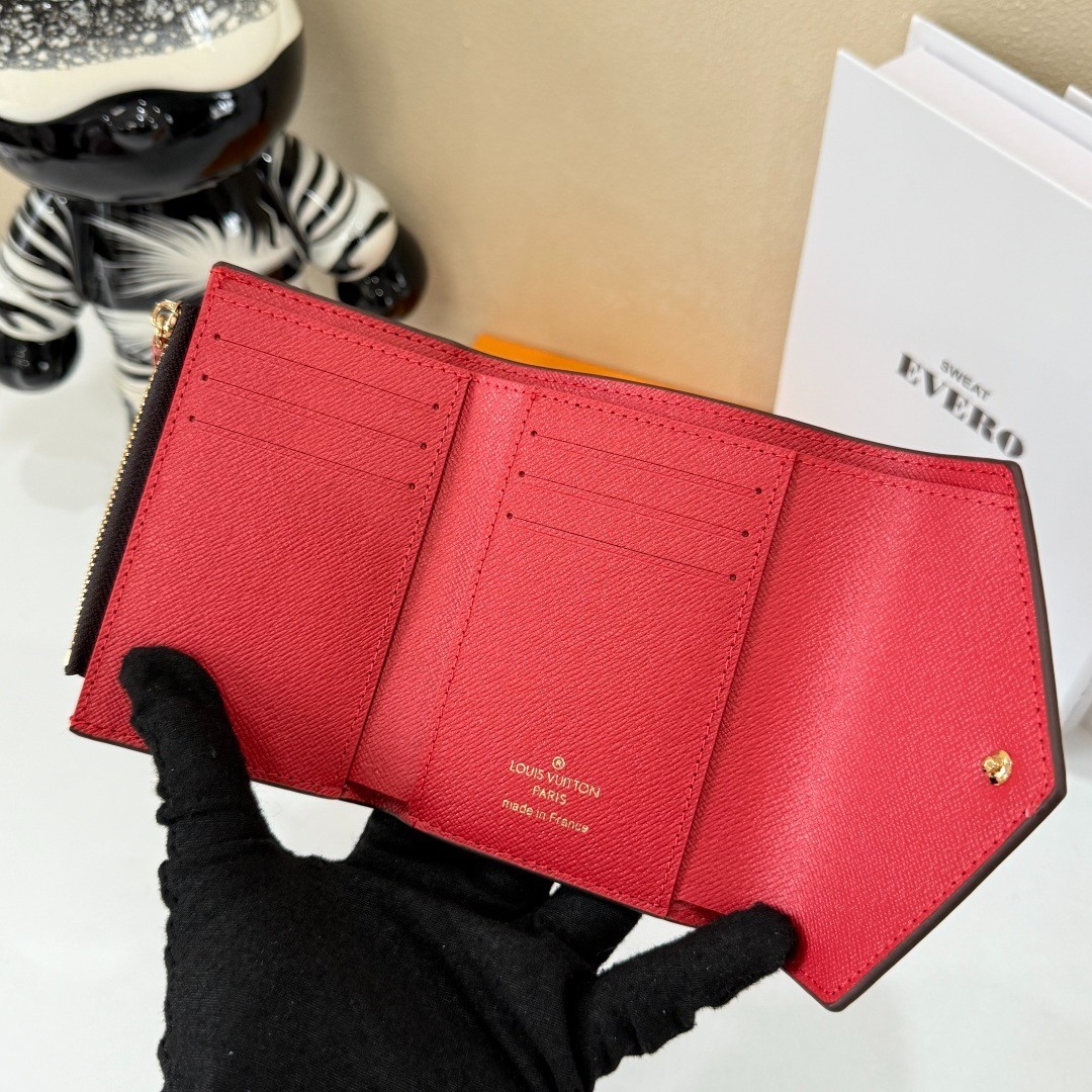 Louis Rosalie Coin Purse – Classic Monogram Envelope Style
