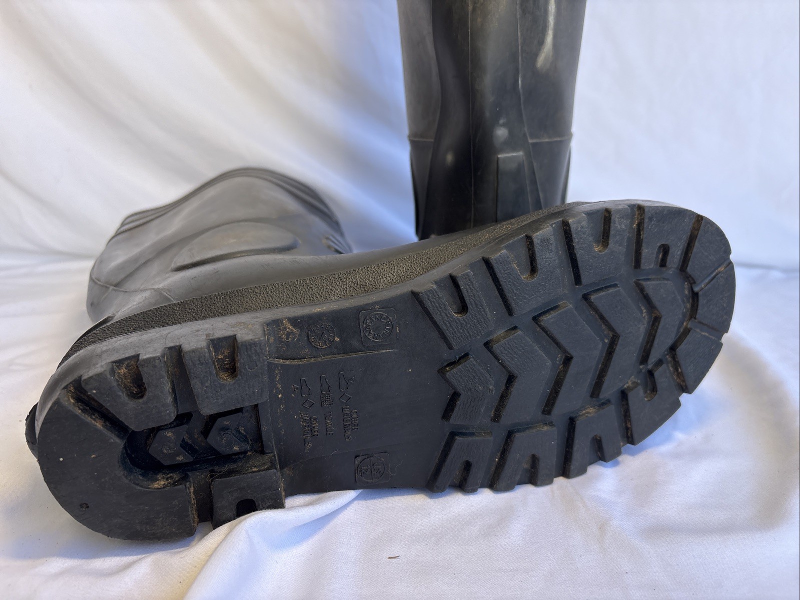 Tingley Pilot Comp Toe – Mens Rubber Boots – Black Size 12
