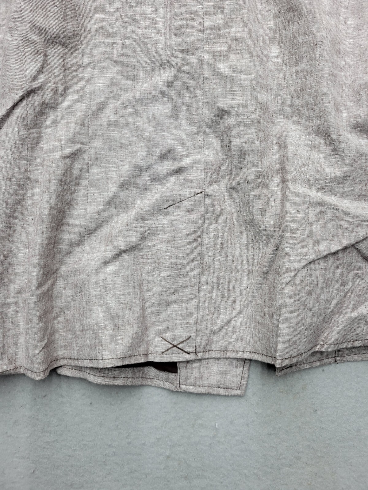 New York & Co Women Blazer 14 Gray Modern Heather Collared Lapel Button Buttons