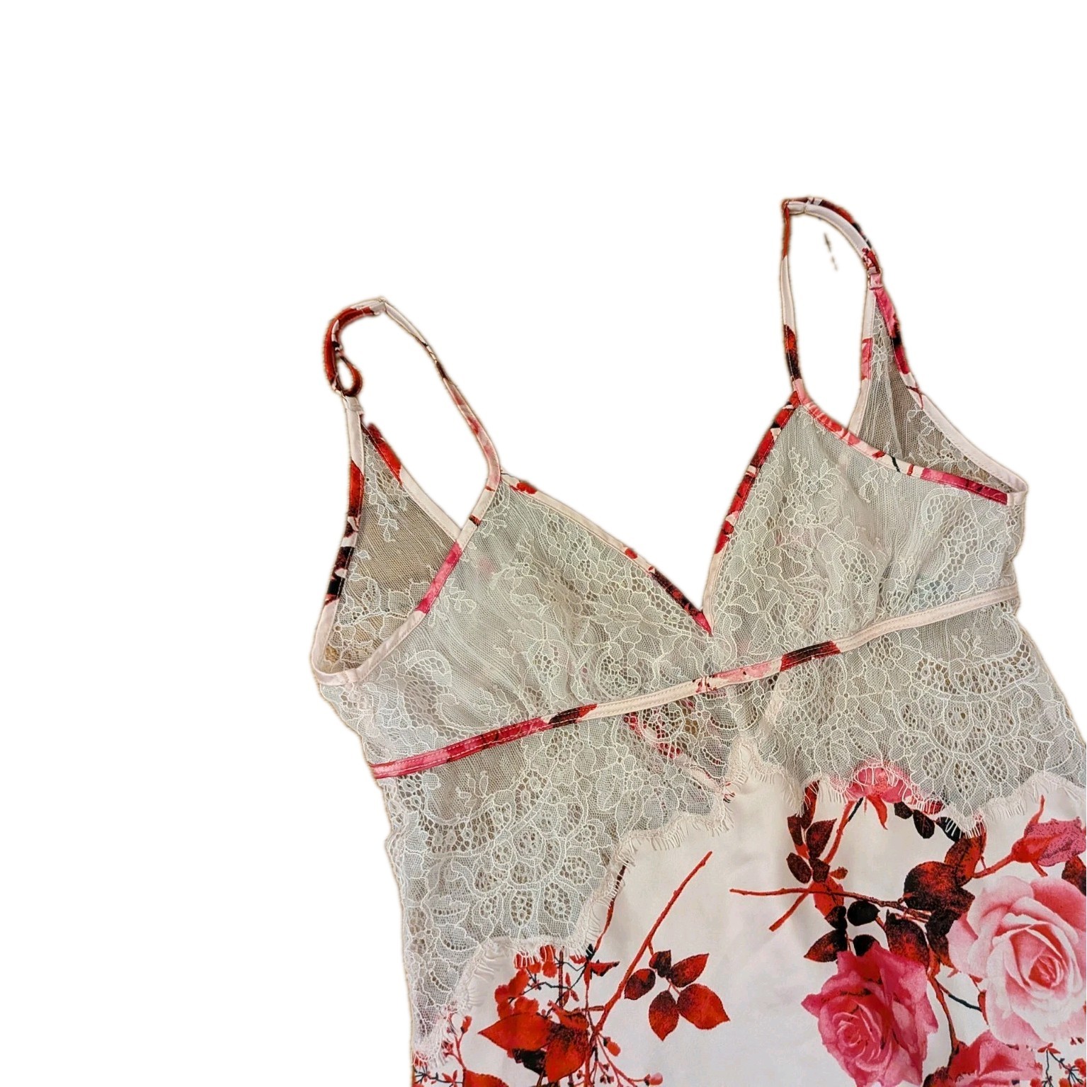INC International Coquette Soft Girl Barbie Core Angel Floral Slip Dress
