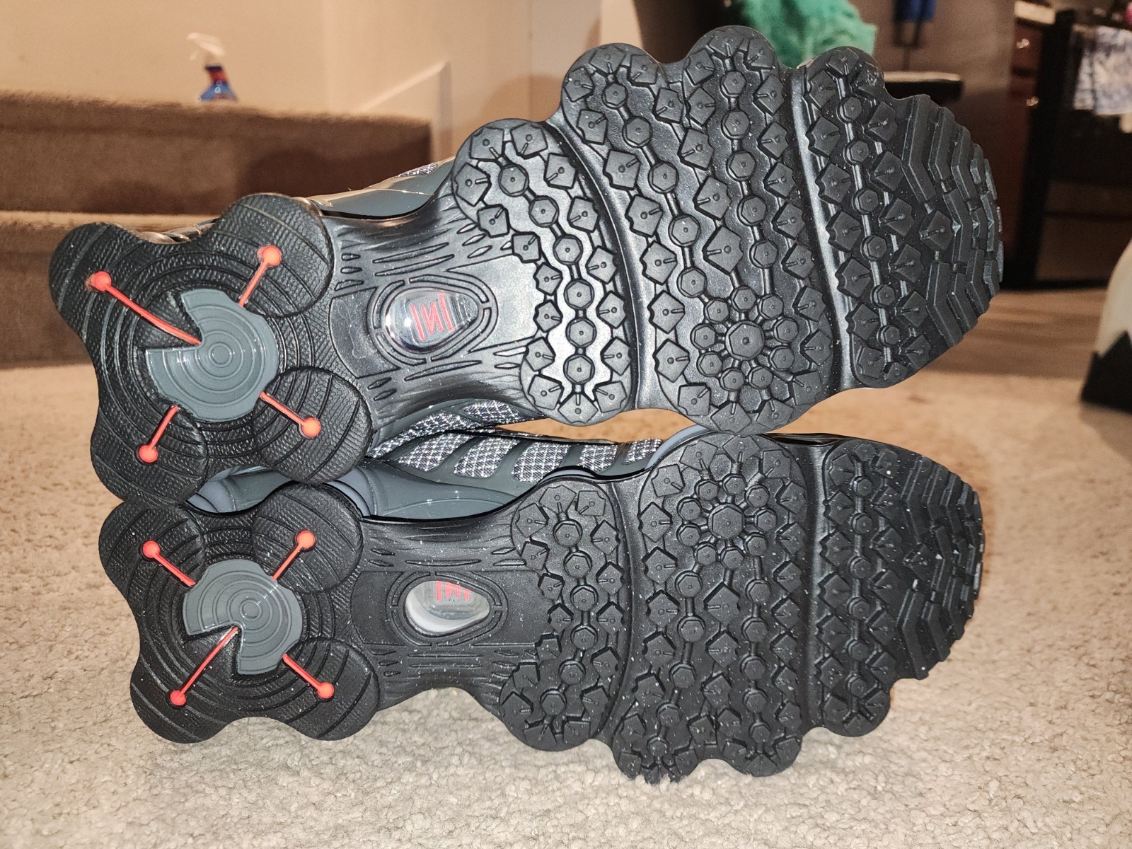 Size 10.5 – Nike Shox TL Iron Grey Black