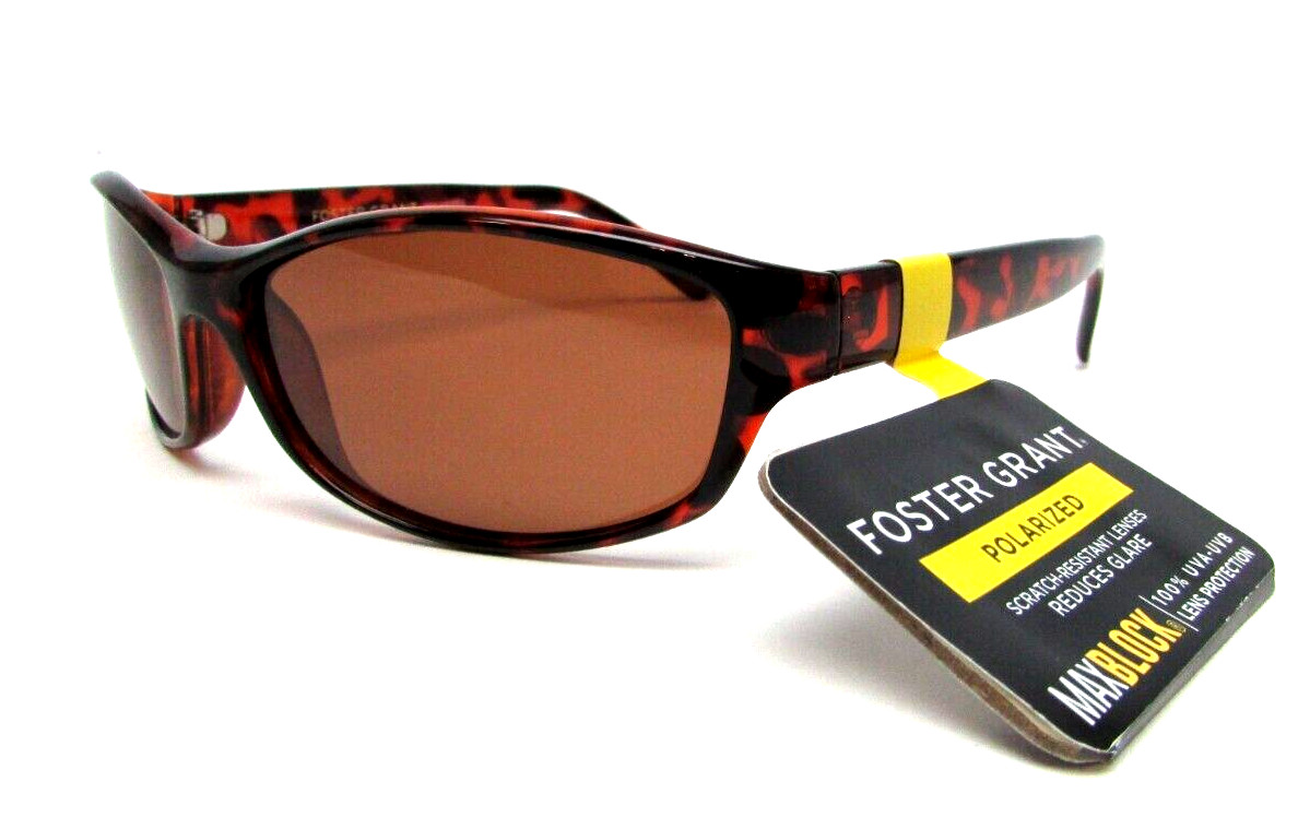 Foster Grant Maxblock POLARIZED Sunglasses ADVICE POL 100% UV Protection