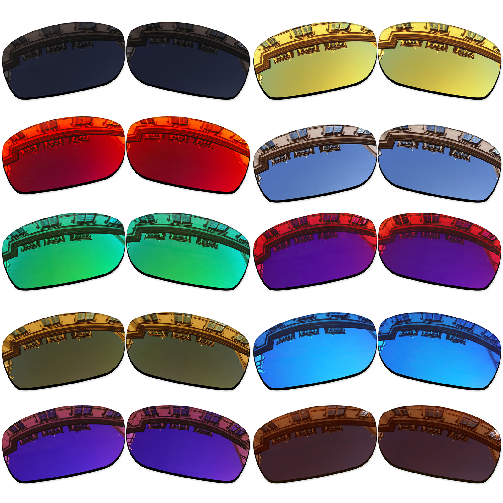 Vonxyz Polarized Replacement Lenses for-Oakley Canteen 2014 OO9225 – Options