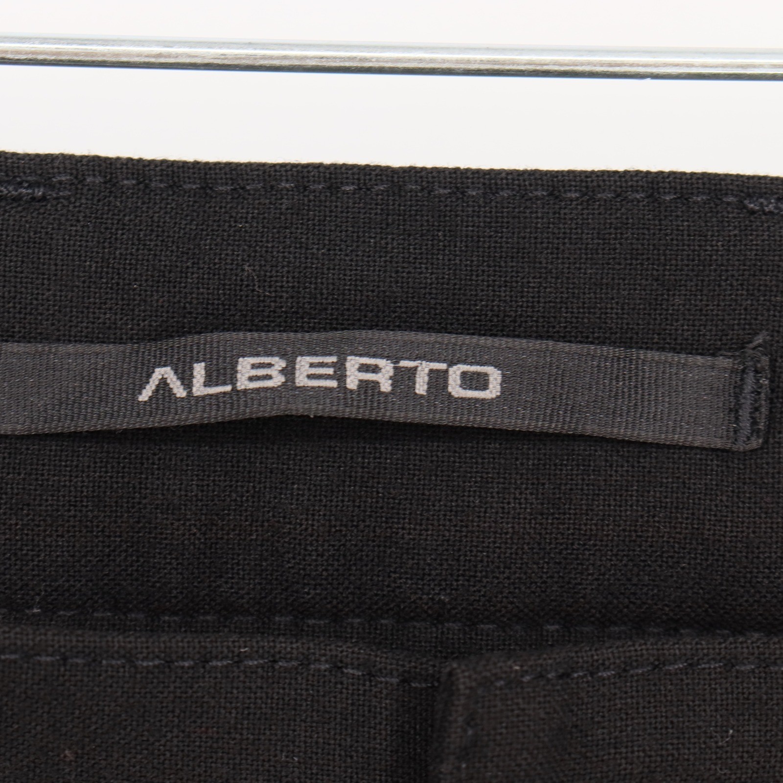 Alberto TOM Comfort Fit Ceramica Black Pants Mens Size 50 34×31 Business Casual