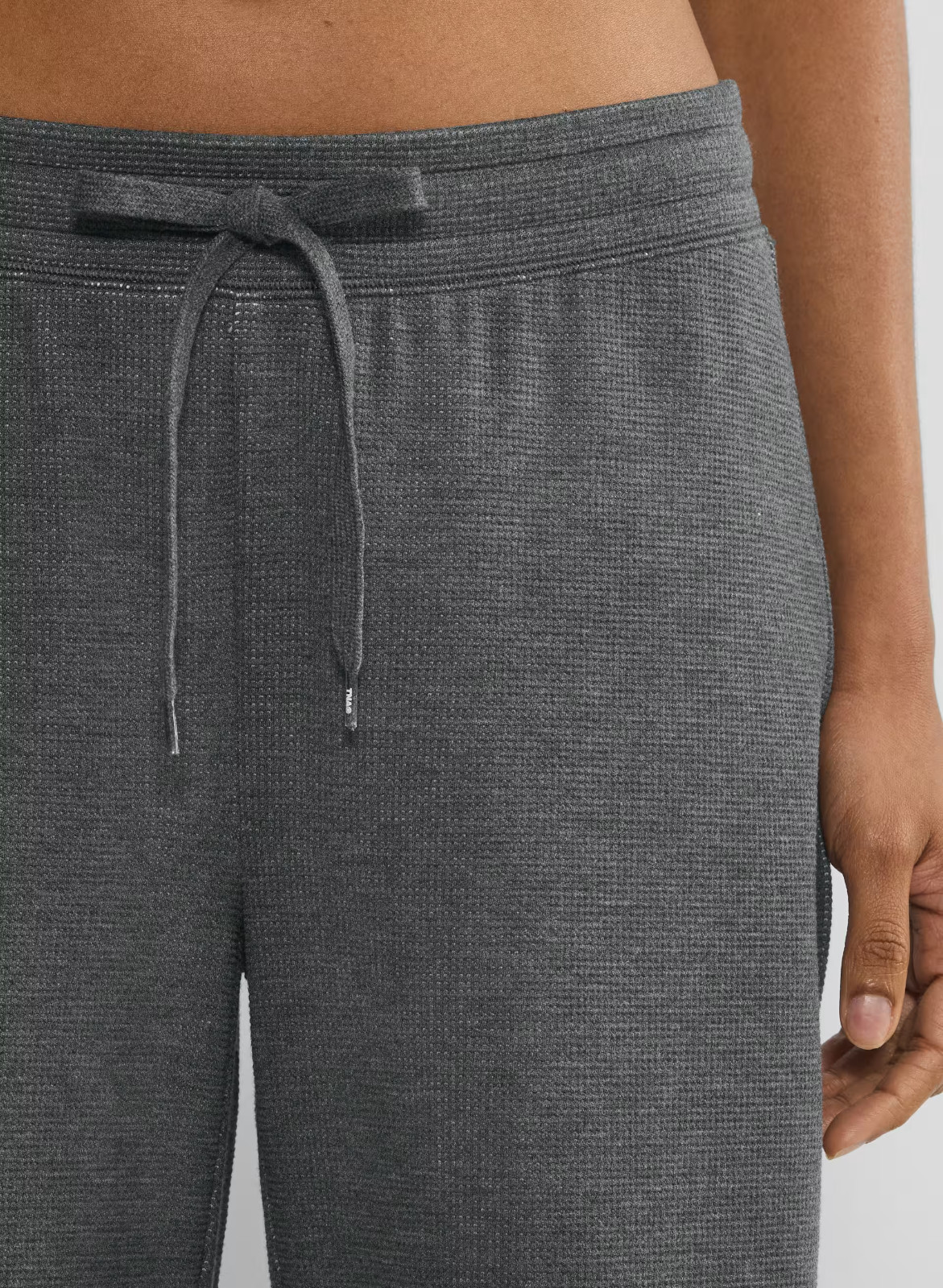 NEW Women Aritzia Wafflex Marks Pant Dark Gray
