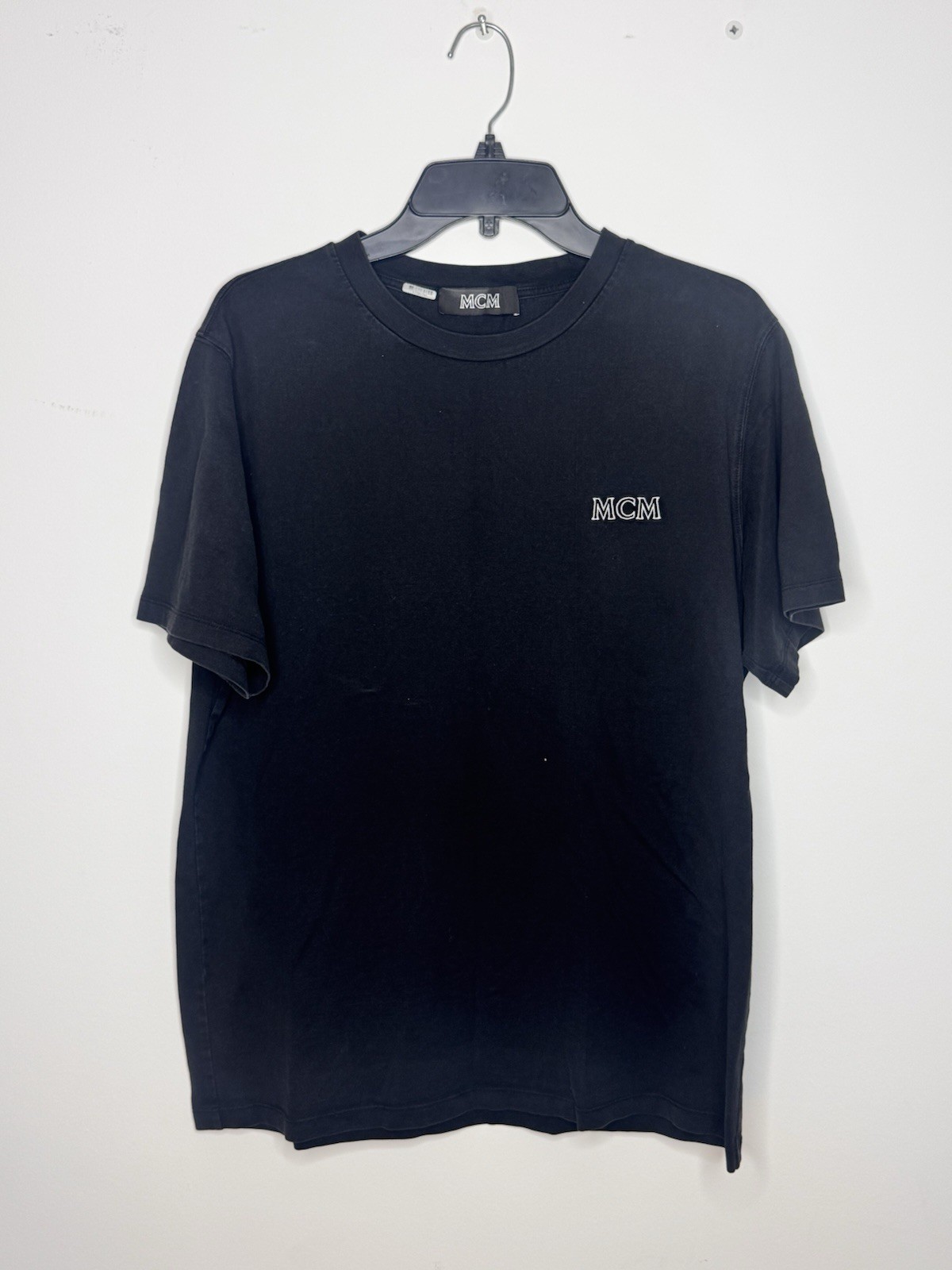MCM Essentials Logo T-Shirt Black Men’s Size L