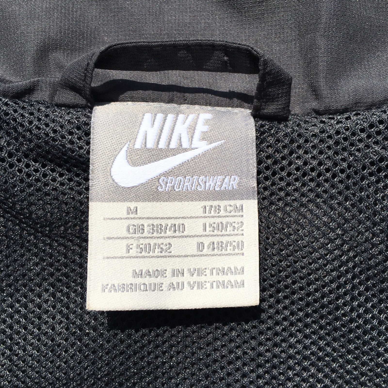 Nike Premier P1 Mens Grey Track Jacket Medium Vintage Y2K Football Top