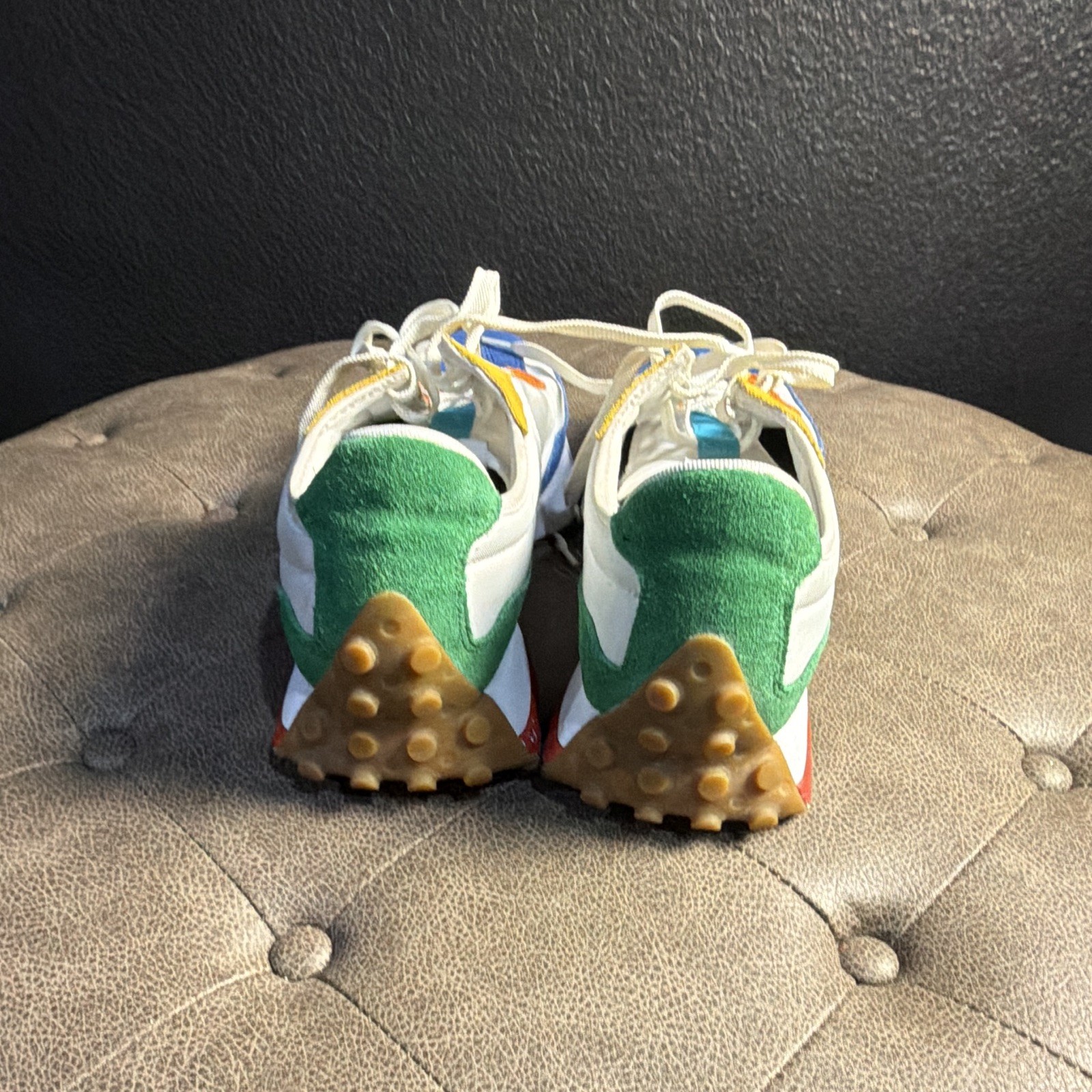 New Balance-327 Lifestyle Blue/Orange/White/Green/Black